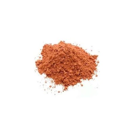 Morceaux de saleté en argile rose et rouge Kaolin. Maroc