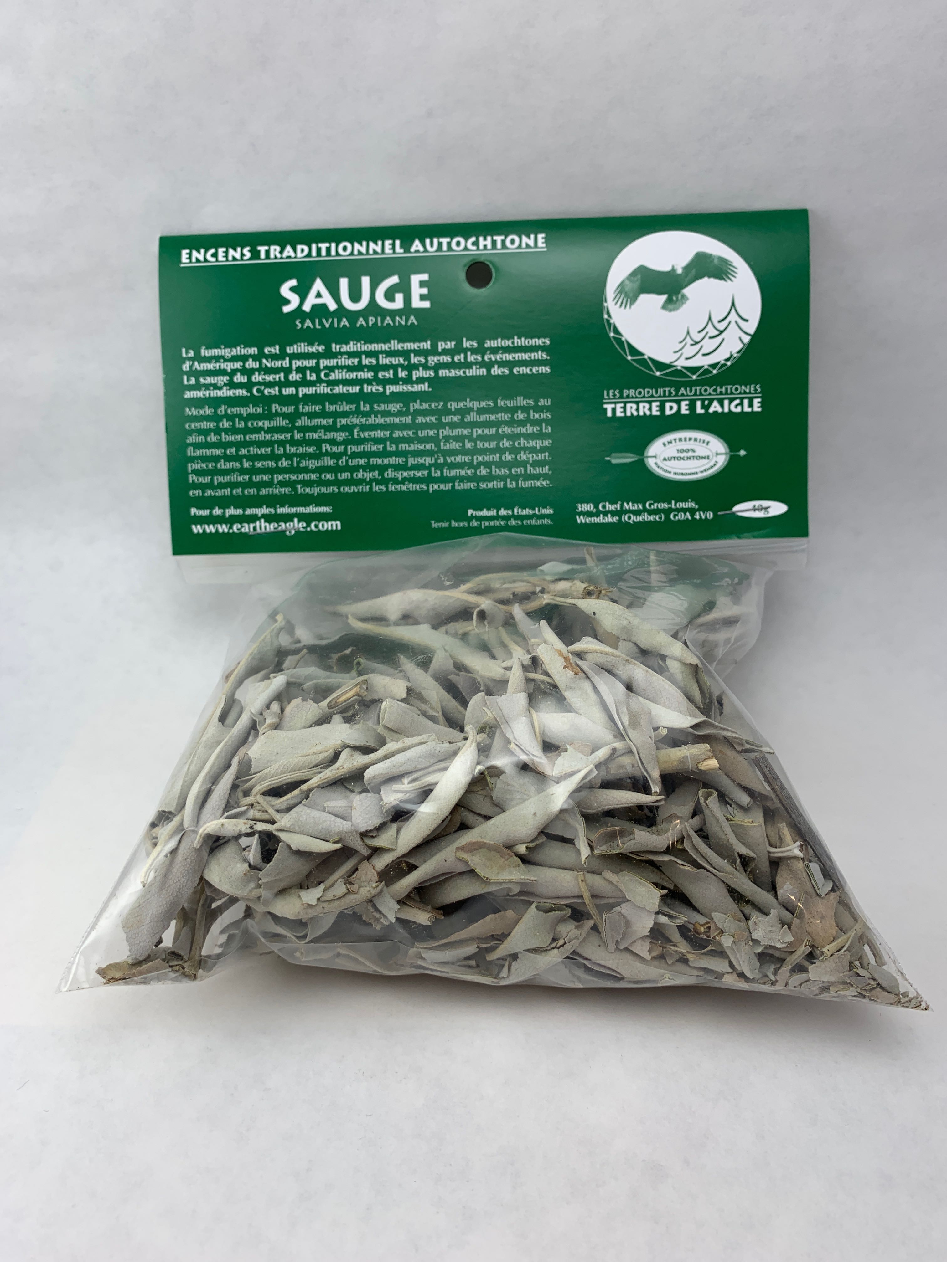 Fagot Sauge Blanche Salvia Apiana Californie et Arruda Rue 25-30g