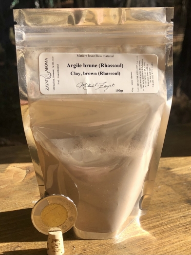 argile brune Rhassoul 100g